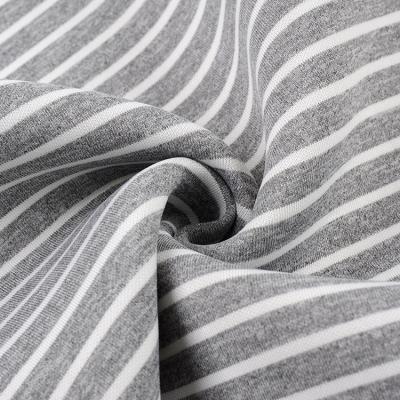 ready made breathable fashion polyester fabric stripe